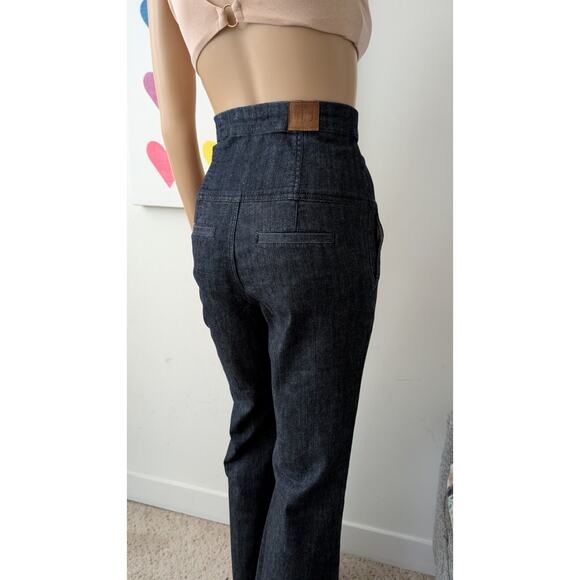 romeo & juliet couture y2k high waisted flare jeans 6 - Picture 6 of 10